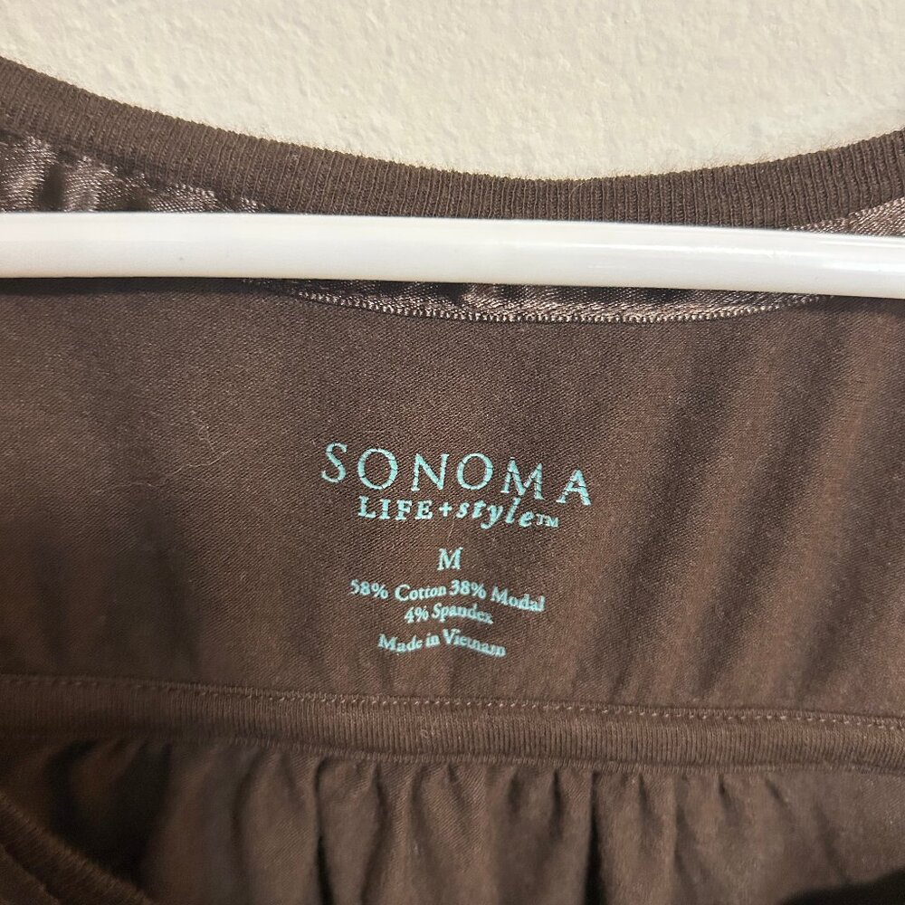 Sonoma Chocolate Brown Staple Shirt - Picture 2 of 4